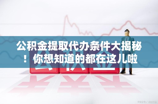 南安公积金提取代办条件大揭秘！你想知道的都在这儿啦